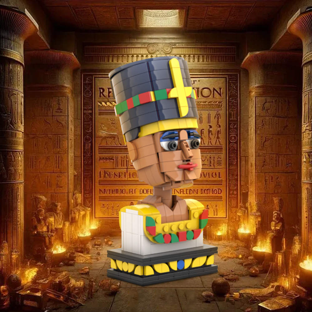 MOC Nefertiti Egypt queen Buil – обзор и цена Kids Toys Egypt
