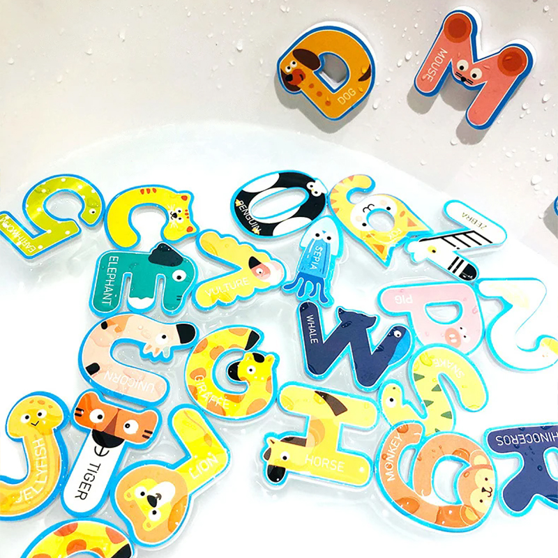 Kids Baby Bath Toys Fun Foam L – обзор и цена Bath Letter Number Foam