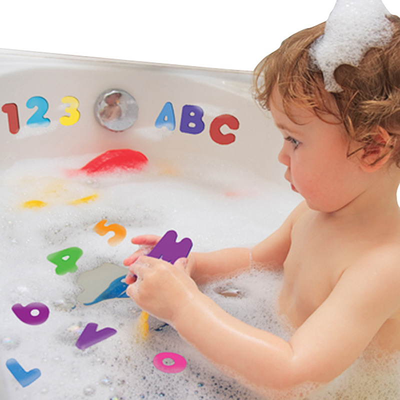 Kids Baby Bath Toys Fun Foam L – обзор и цена Bath Letter Number Foam