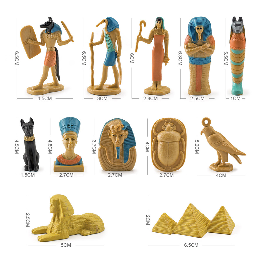 12Pcs Ancient Egypt Figurine P – обзор и цена Kids Toys Under 200
