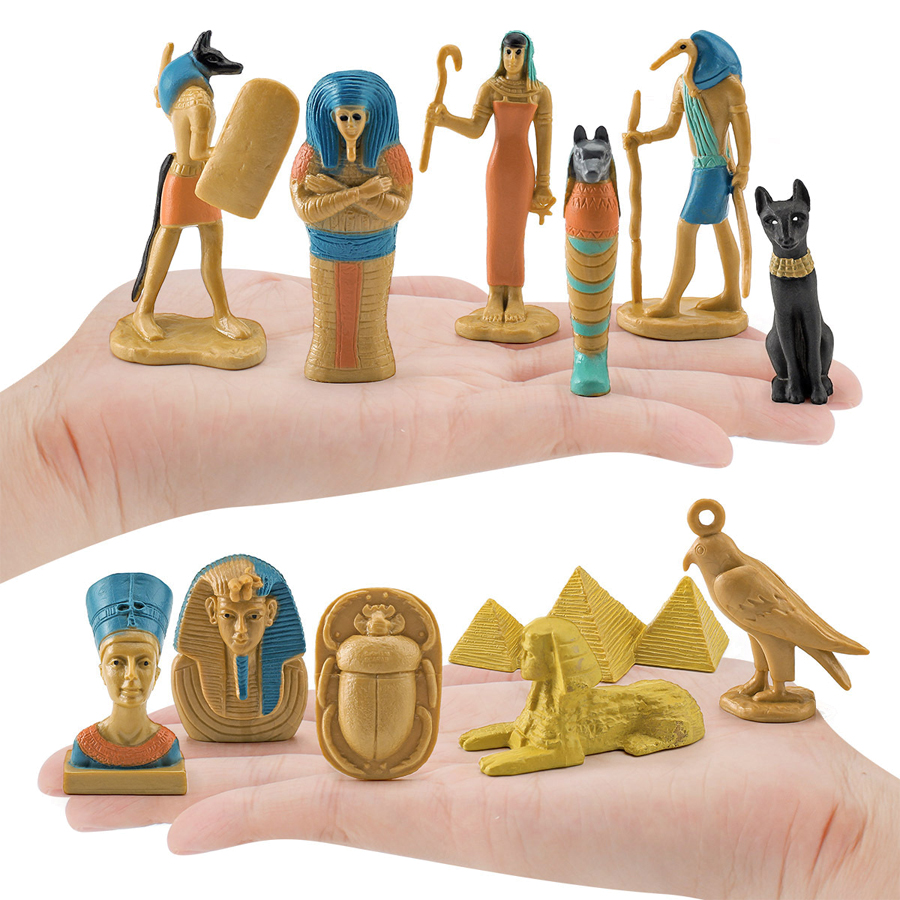 12Pcs Ancient Egypt Figurine P – обзор и цена Kids Toys Under 200