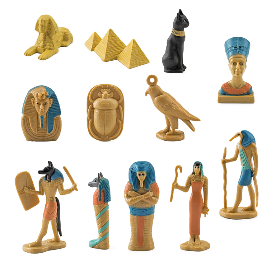 12Pcs Ancient Egypt Figurine P – обзор и цена Kids Toys Under 200