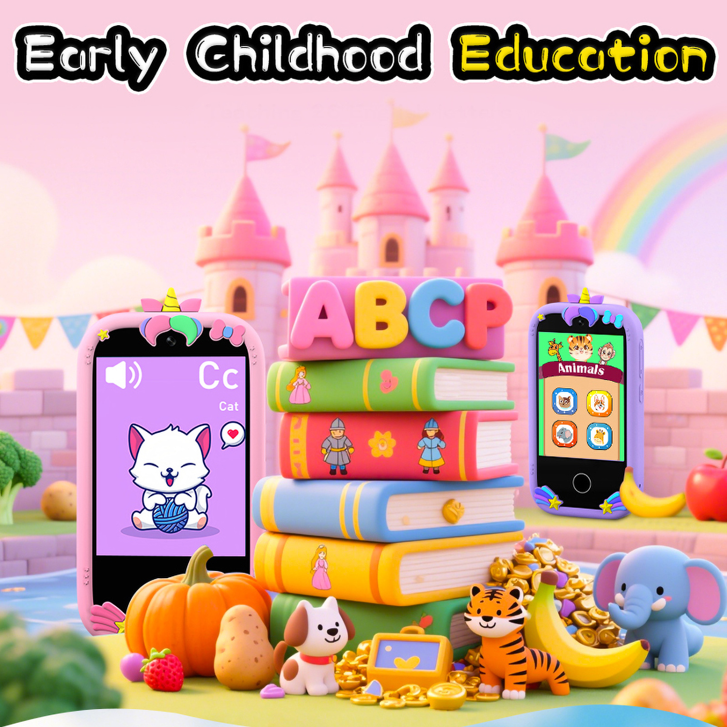 New Children Smart Phone Educa – обзор и цена Kids Toys Smartphone