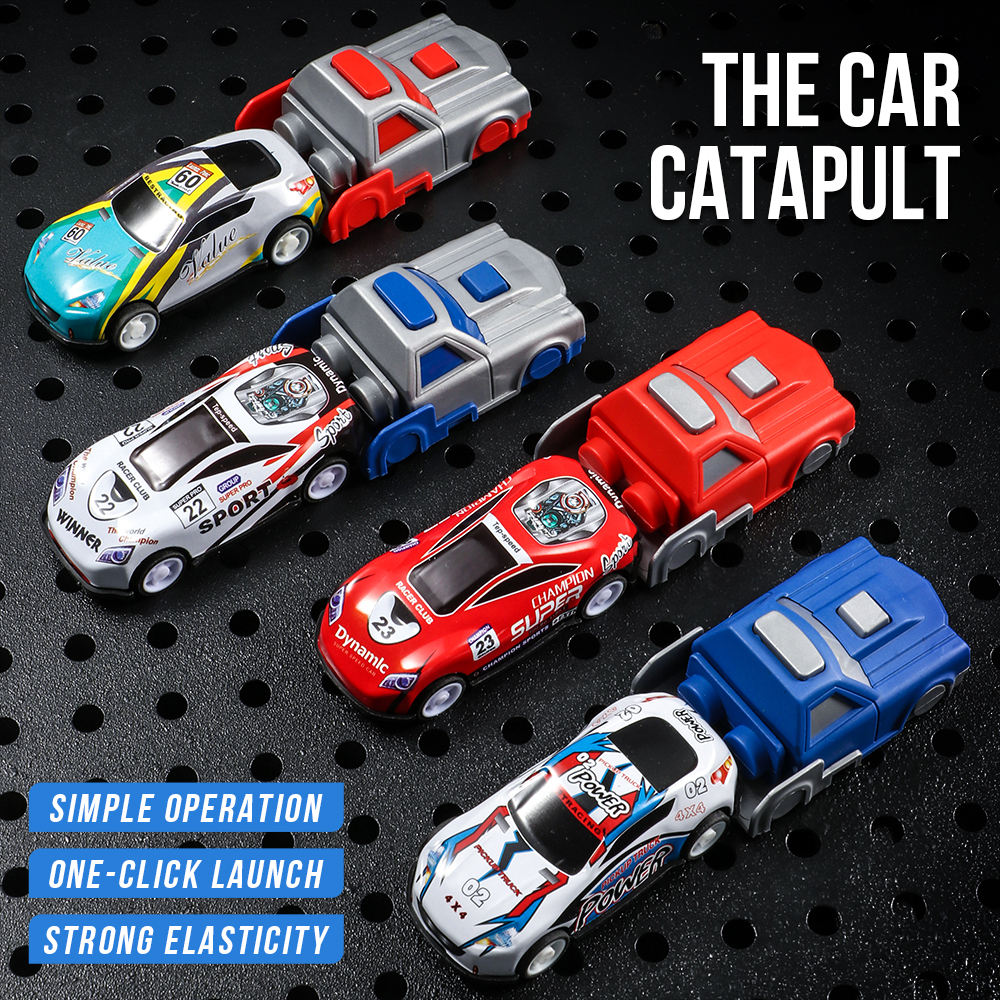 Multi track racing car - slidi – обзор и цена Catapult Launcher Toy