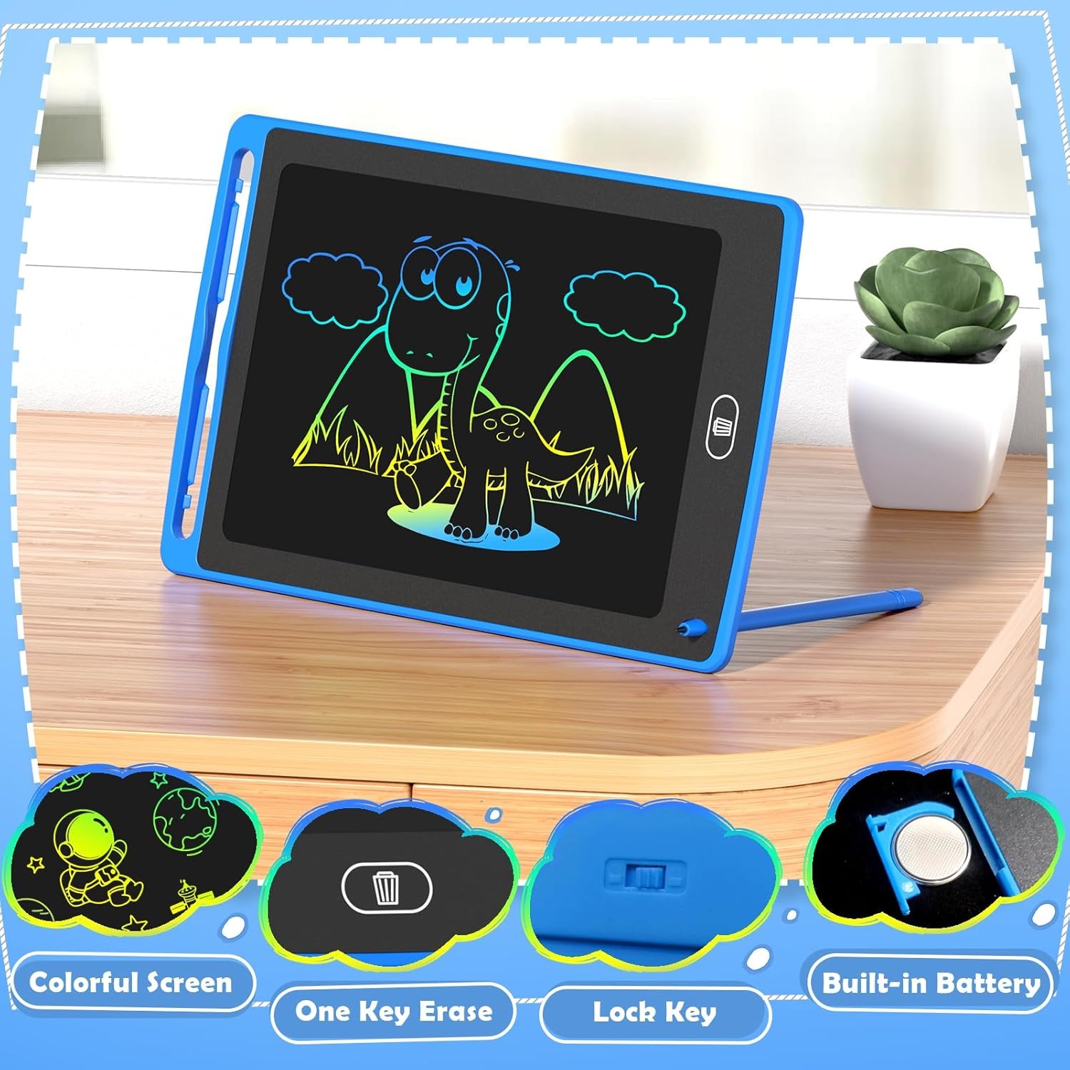 Pack LCD Writing Tablet for Ki – обзор и цена Kids Toys Drawing