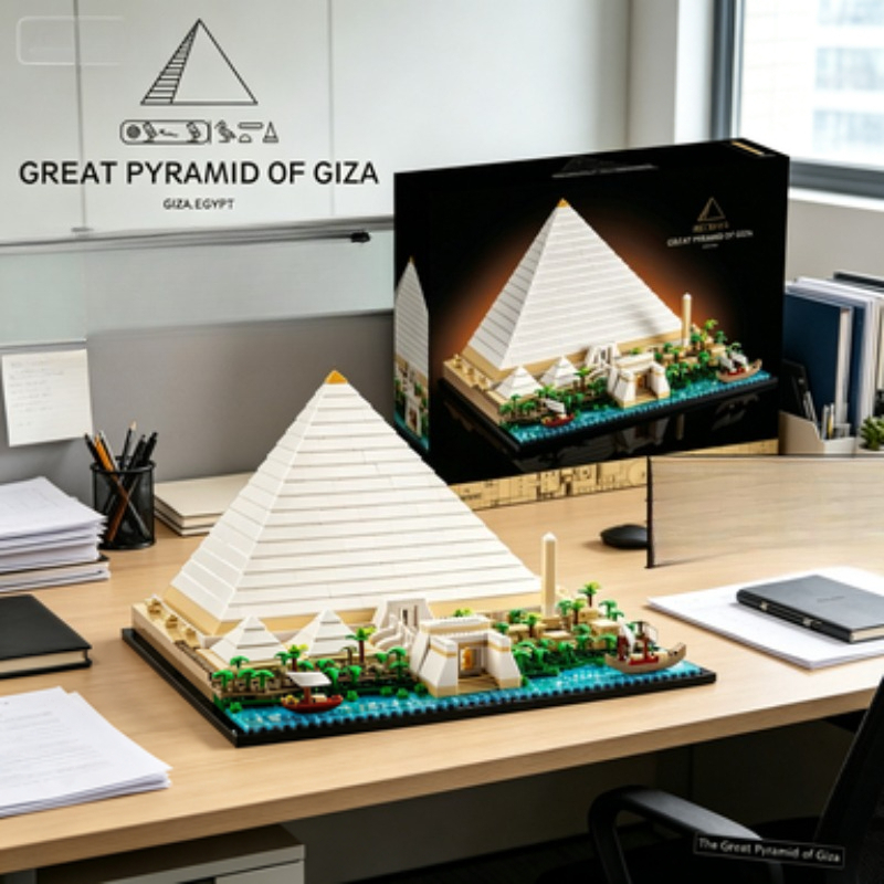 Bandai 21058 1476PCS Pyramid o – обзор и цена Kids Toys Egypt