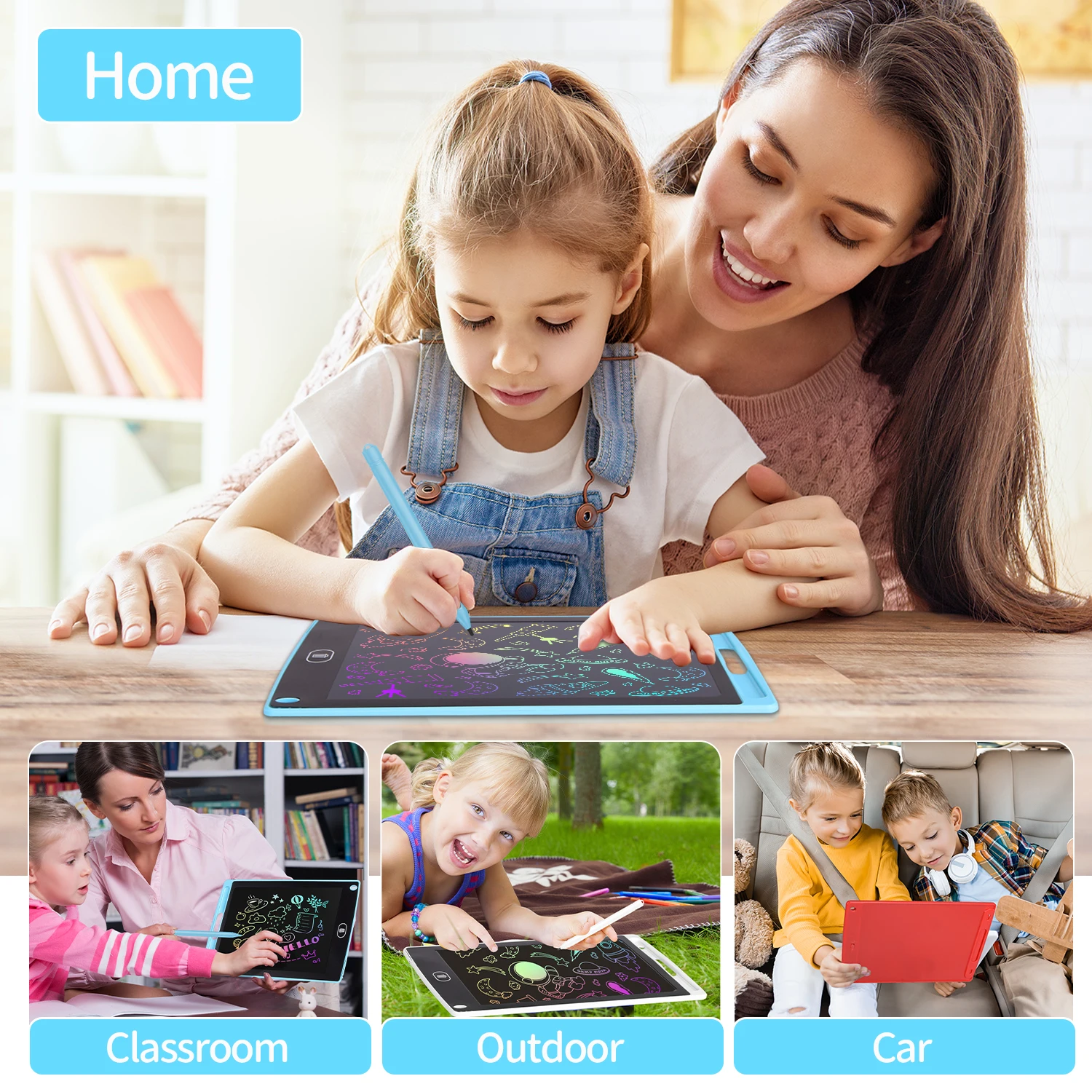 8.5 Inch LCD Writing Tablet Dr – обзор и цена Kids Toys Drawing