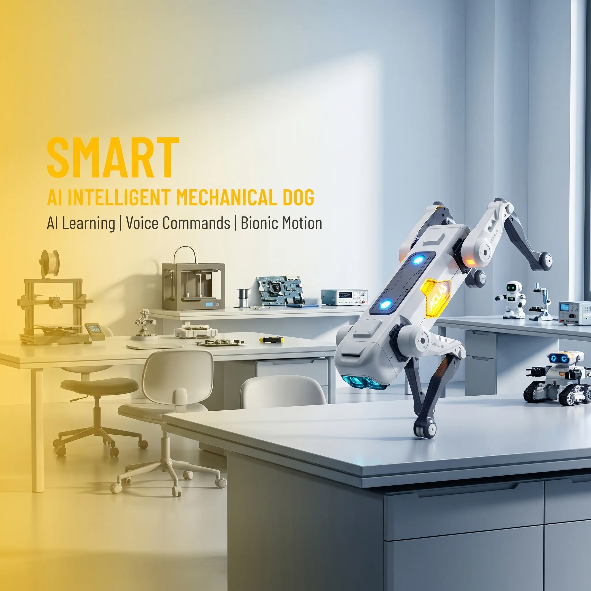 AI Smart Robot Dog, Voice & AP – обзор и цена Kids Y Toys