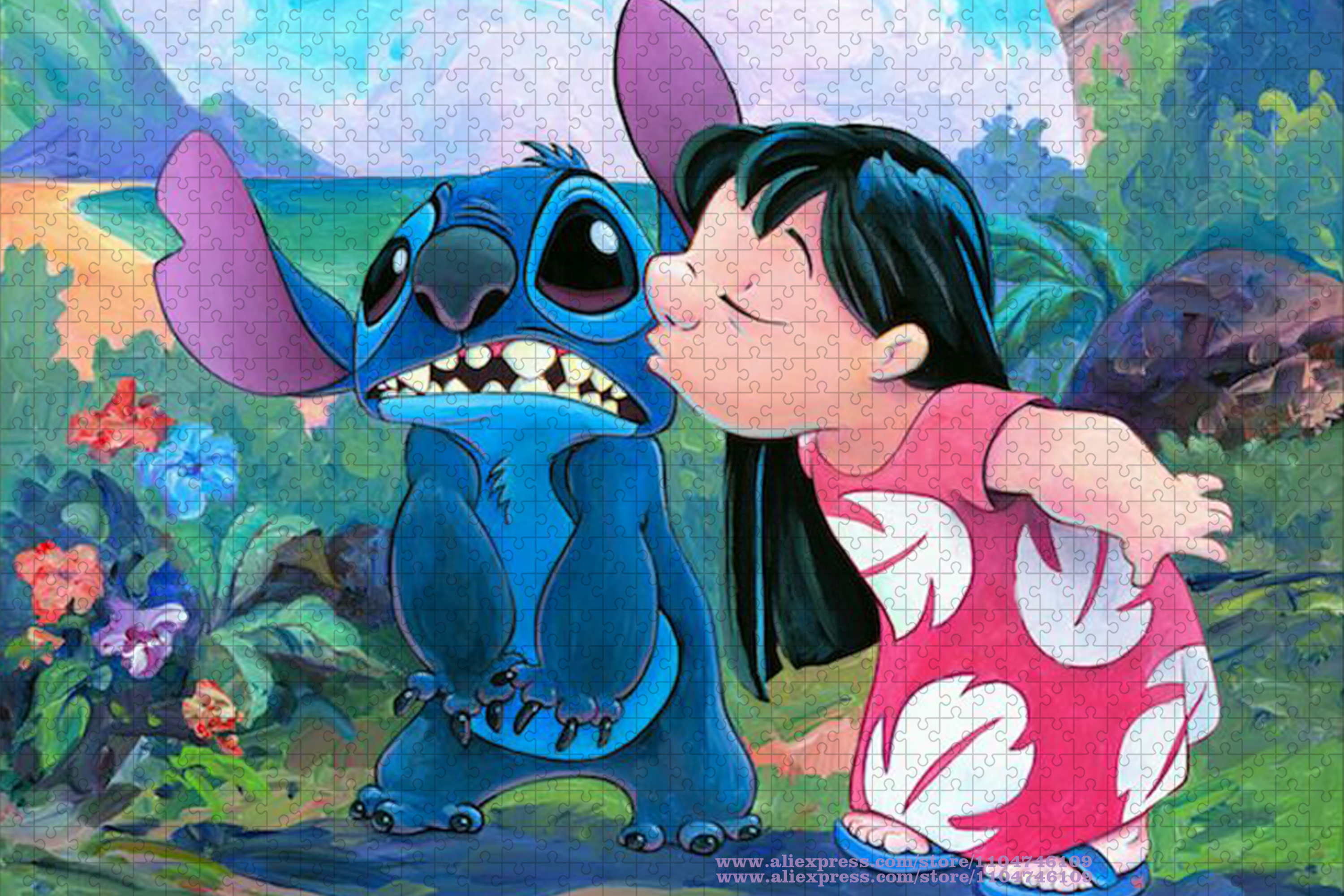Disney Anime Lilo & Stitch Puz – обзор и цена Wooden Puzzle Kids