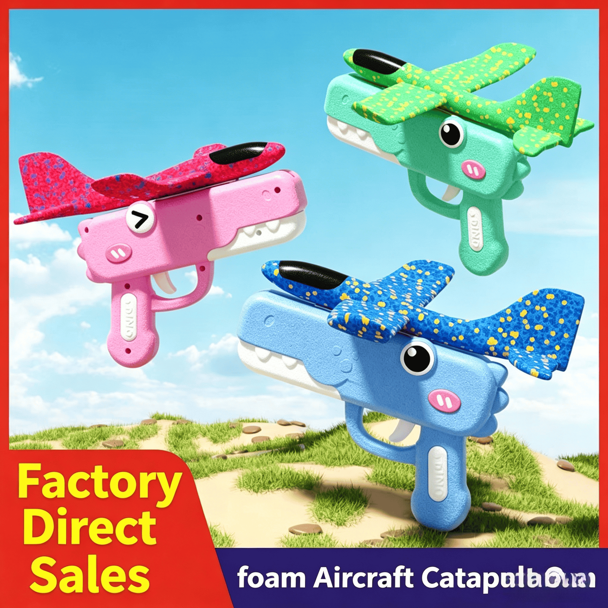 Kids Dinosaur Airplane Launche – обзор и цена Catapult Launcher Toy