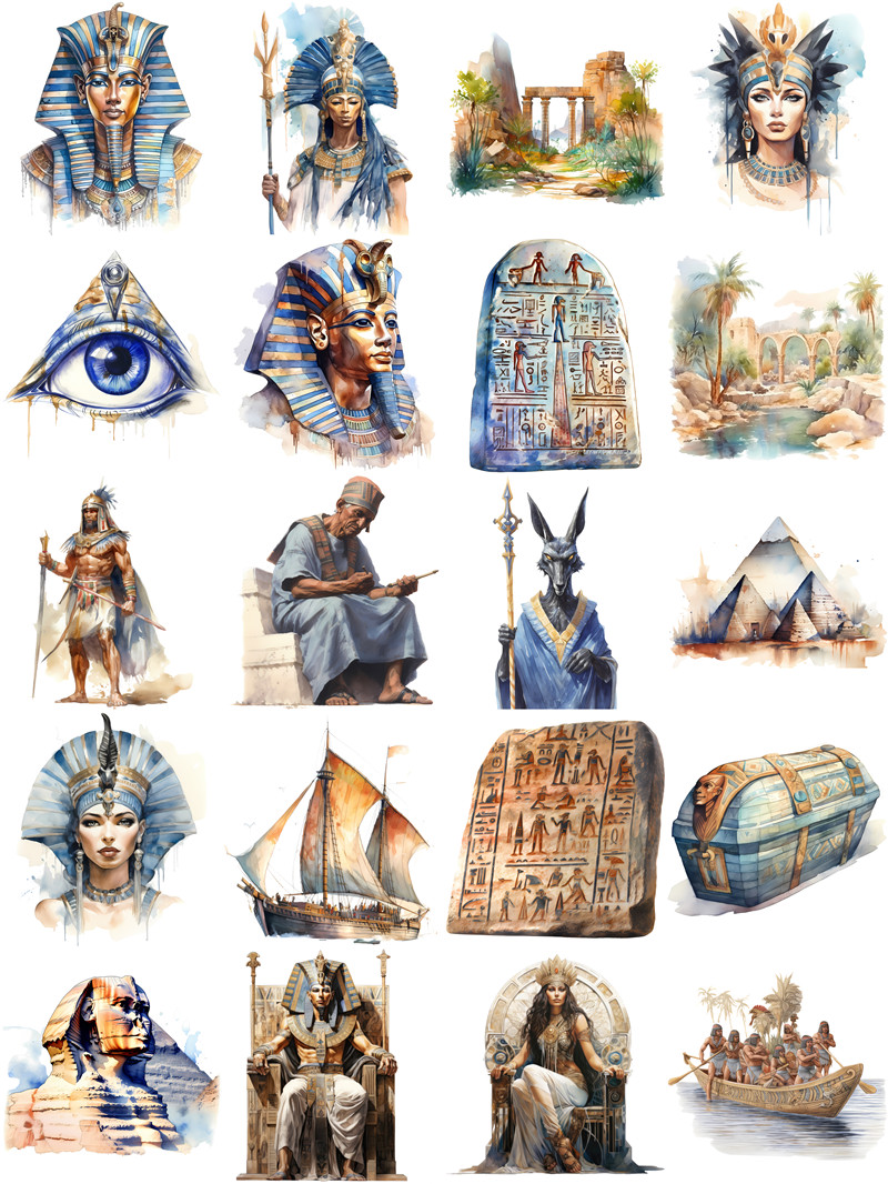 Ancient Egypt Stickers Crafts  – обзор и цена Kids Toys Egypt
