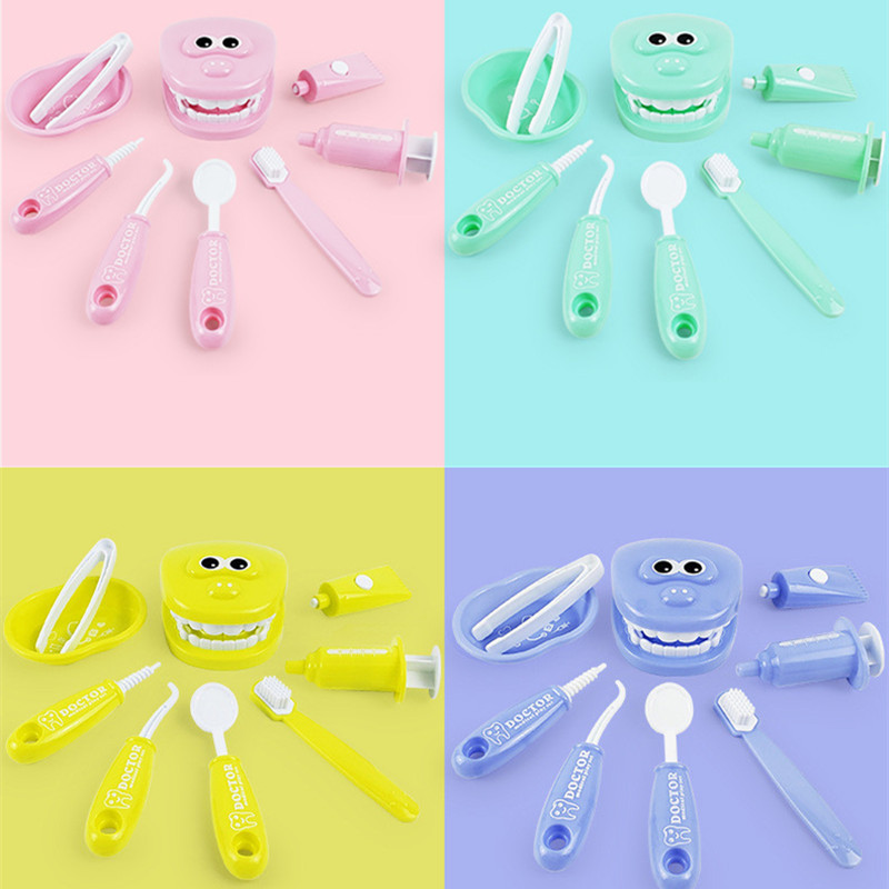 9Pcs Dental Kit Toy Dentistry  – обзор и цена Kids Toys Doctor Set