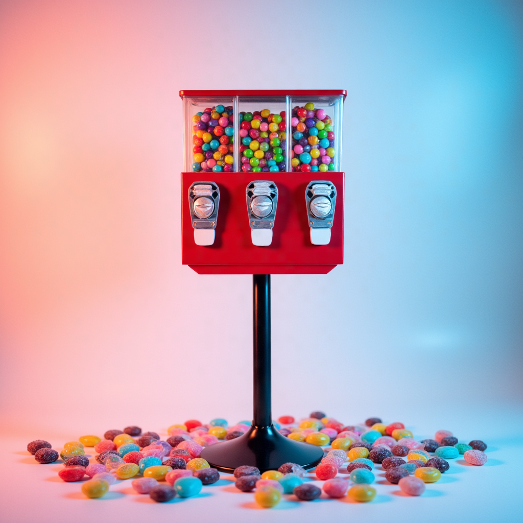 2025 Factory Triple head 3 in  – обзор и цена Kids Toys Vending Machine
