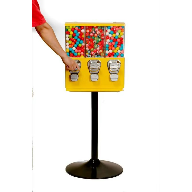 2025 Factory Triple head 3 in  – обзор и цена Kids Toys Vending Machine