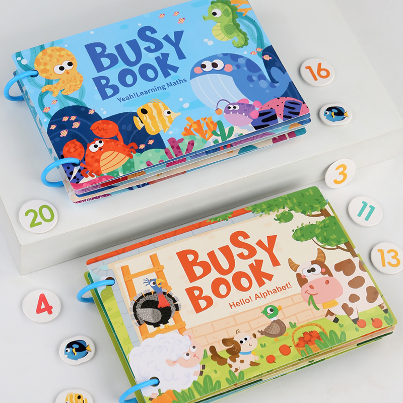 Montessori Baby Busy book My F – обзор и цена Kids Toys 2 Year Old