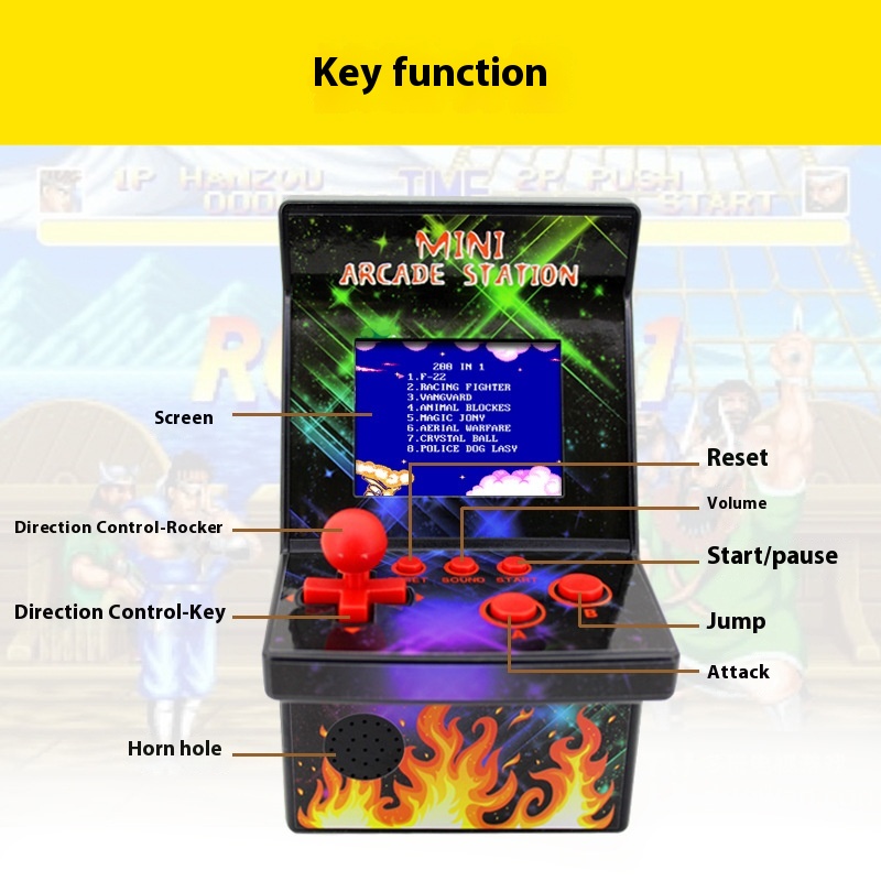 Mini Handheld Game Console Chi – обзор и цена Kids Toys Drawing