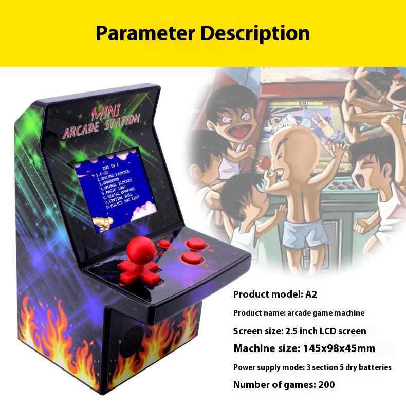 Mini Handheld Game Console Chi – обзор и цена Kids Toys Drawing