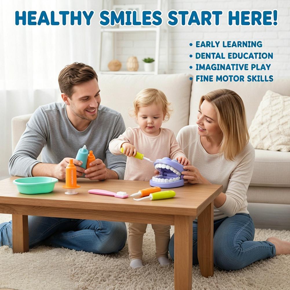 9PCS Simulation Dentist Play S – обзор и цена Kids Toys Doctor Set