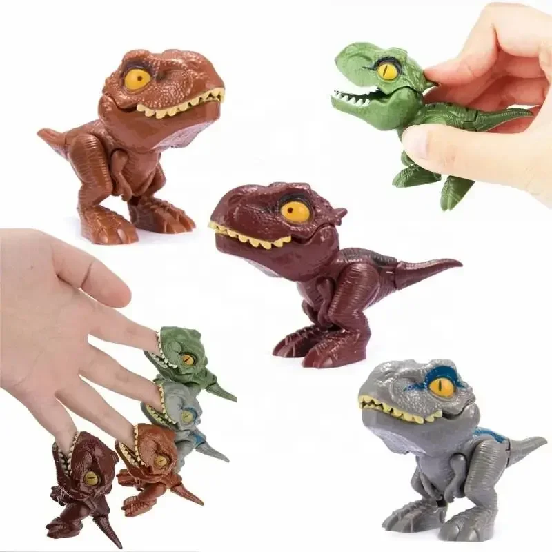20-1PCS Finger Dinosaur Tricky – обзор и цена Kids Toys Videos