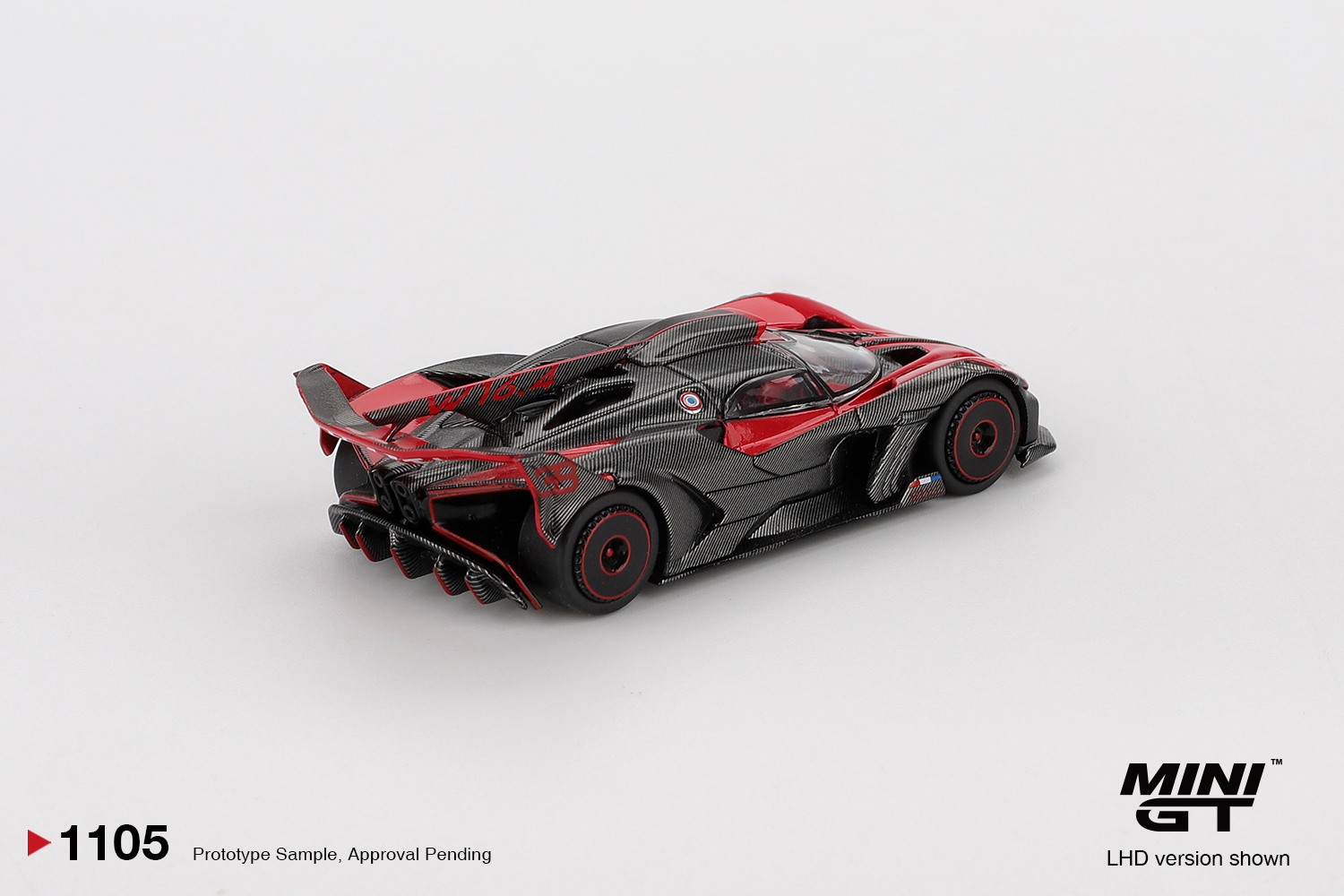 MINIGT 1/64 Bugatti Bolide Red – обзор и цена Kids Y Toys