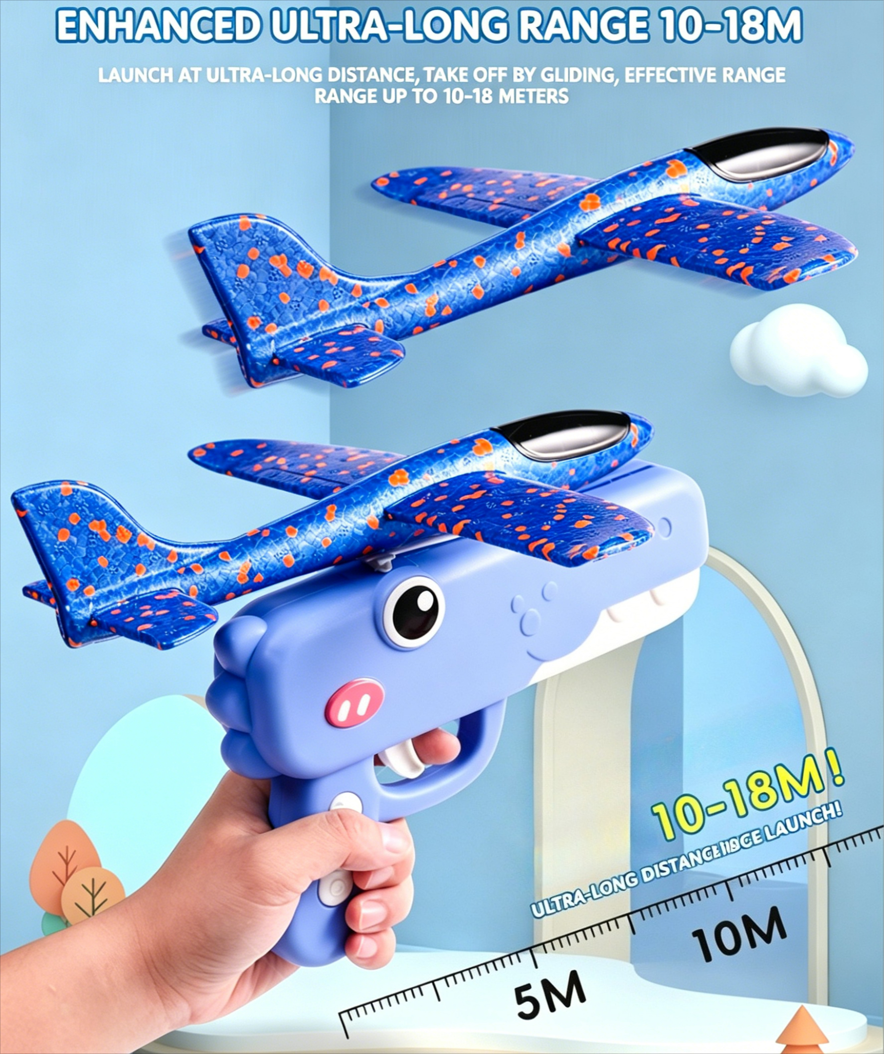 Foam Airplane Launcher Catapul – обзор и цена Catapult Launcher Toy